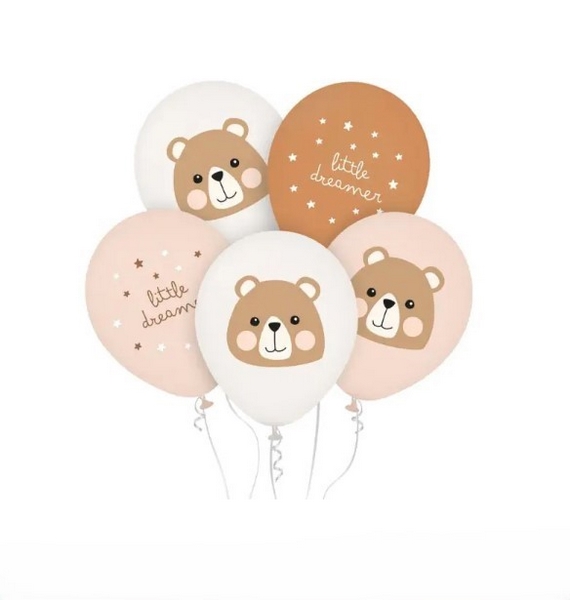 Balony Premium Hel Dreamer (misio) 12cali 5szt GS110/LD GoDan